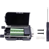 TRU COMPONENTS D-SUB Stiftleisten-Set Polzahl 15 Schrauben 1 St.