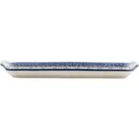 Bunzlau Castle Schale Oblong Belle Fleur (14,5 x 31,5 cm)