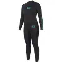 Ocean & Earth Surf School 3 Mm Neopren-anzug Mit Langen Ärmeln Und Reißverschluss Am Rücken Für Damen