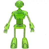 NECA Teenage Mutant Ninja Turtles Mirage Comics Transmat Fugitoid Gid Actionfigur 18 Cm One Size