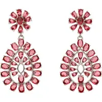 NAEMI Women Earrings in Silver Pink | Gr.: onesize