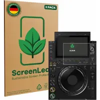 ScreenLeaf Schutzfolie für Pioneer CDJ 3000X nachhaltiger Displayschutz Display Schutz Folie Klar Transparent
