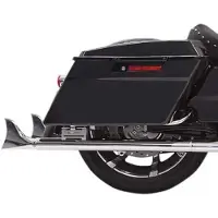 Bassani Xhaust Slip On 36´´ True Dual Harley Davidson Fishtail Ref:1f27e36 Nicht Homologierter Slip-on-schalldämpfer