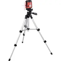 Toolcraft CL8 Kreuzlinienlaser inkl. Stativ, selbstnivellierend Reichweite (max.): 8 m