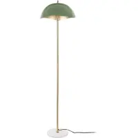 Leitmotiv - Stehleuchte Waved - Grün - Ø40cm für Wohnzimmer, Schlafzimmer