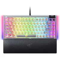 Razer BlackWidow V4 75%, Kabelgebunden, USB, Mechanischer Switch, QWERTY, RGB-LED, Weiß