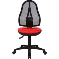 Topstar Open Point SY - Home Office Bürostuhl Rot Stoff