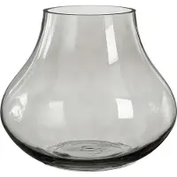 Mica Decorations Mica Vase Bellagio grau Glas Ø 25 x 21 cm GLO660353625
