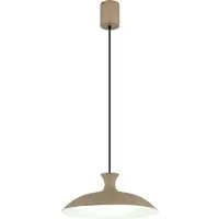 Globo Moderne Pendelleuchte Rocha sandbraun
