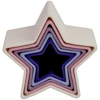 Magni - Silicone Stacking Tower w. Star Shaped Boxes (5548)