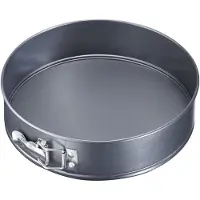 Westmark Backform Back Klassiker, mit Flachboden, aus Stahl, Ø 26 cm, anthrazit, antihaftbeschichtet, Springform