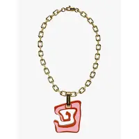 Ace & tate Unisex Felt Axi Vermilion Größe: M | Halsketten Outlet | Unisex | Rot