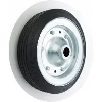 Zabi Metall-Gummi-Rad 200Mm Ohne Gehäuse 61 - Kl200