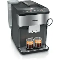 Siemens EQ.500 TP516RX3, Espressomaschine, 1,9 l, Kaffeebohnen, Eingebautes Mahlwerk, 1500 W, Schwarz, Edelstahl