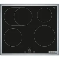Bosch Serie 4 NIF64RCB5E, Schwarz, Integriert, 60 cm, Zonen-Induktionskochfeld, 4 Zone(n), 4 Zone(n)