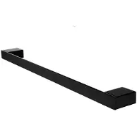 Nimco kibo - handdoekhouder, lengte 40 cm, mat zwart