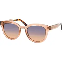 Lacoste Damen Sonnenbrille L6070S - Hellbraun mit Farbverlauf, blau-braune Gläse