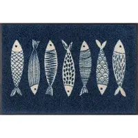 Kleen-Tex Fußmatte "Fish Tango", rechteckig, 7 mm Höhe