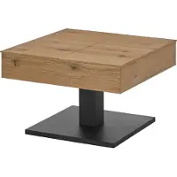 Harper Couchtisch AMBOISE LBH 70x70x45 cm braun Wohnzimmertisch
