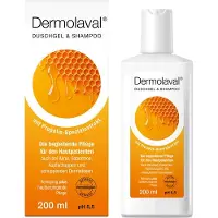 Harras Pharma Curarina Arzneimittel GmbH Dermolaval Duschgel und Shampoo 200 ml