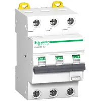 Schneider Electric Schneider Acti9 IC60 3P 16A RCBO Leitungsschutzschalter - A9D17316