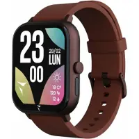 Techmade Glow Smartwatch mit passender Pochette Dark Red Unisize