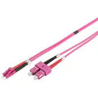 Digitus LWL Multimode Patchkabel, OM4, LC / SC, 10 m, I-VH, OM4, LC, SC