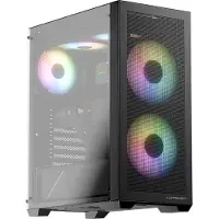 LC-Power LC-717B-ON, Midi Tower, PC, Weiß, ATX, micro ATX, Mini-ITX, Metall, Kunststoff, Gehärtetes Glas, Gaming