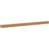 vidaXL Hochbeet Hellbraun 775 x 50 x 36 cm Verzinkter Stahl