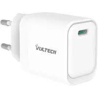 Vultech CC33-1C USB-C GaN Wandladegerät 33W PD3.0 QC3.0 PPS Weiß