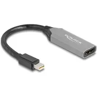 DeLOCK 64331 DisplayPort Adapter Mini DP 1.4 Stecker auf HDMI Buchse
