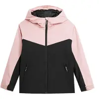 4F Mädchen-Trekkingjacke NeoDry, Rosa, Größe 128, Warm & Wasserabweisend