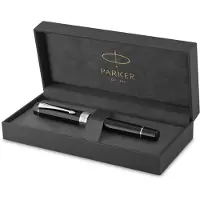 Parker - Duofold Centennial Fountain Pen - Classic Black
