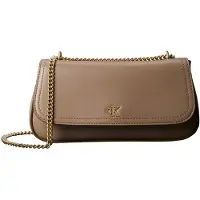 Calvin Klein Convertible Chain Crossover Bag Desert Taupe Größe: OS | Umhängetaschen Outlet | Damen | Schwarz