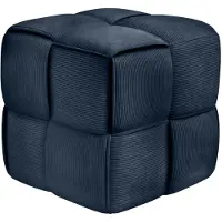 CLP Sitzhocker Cord Forinta dunkelblau