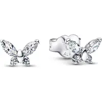 Pandora 294263C01 Damen-Ohrstecker Schmetterling Ohrringe Silber