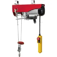 Toolcraft 1553742 Elektrischer Seilhebezug Tragfähigkeit (mit Umlenkrolle) 600 kg Tragfähigkeit (ohne Umlenkrolle) 300