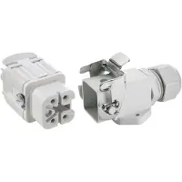 Lapp LappKabel Steckverbinder-Set EPICKIT H-A 4 75009621 4 + PE Schrauben 1 Set (75009621)