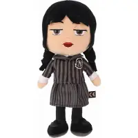 Maxtech WEDNESDAY ADDAMS – Sarg Plüsch 32cm Weiß Unisize Maxte