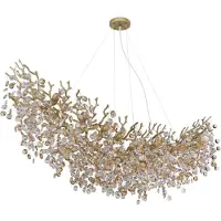Globo Pendellampe Queena Gold 150 cm