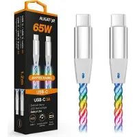 Aligator Datový kabel LIGHT 3A, 65W USB-C/USB-C 0,5m