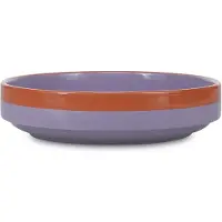 Ona Schale "Duo" in Lila/ Orange - (H)5 x Ø 21 cm - onesize