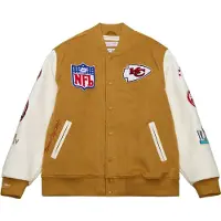 Mitchell & ness Varsity Jacke DUSTED Kansas City Chiefs - XL