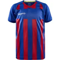 Craft Progress 2.0 Stripe Trikot Kurzarm Kinder - Royal / Rot