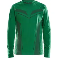 Craft Langarmshirt Pro Control Seamless Jersey Kinder Team Green-Größe 122