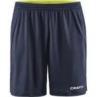 Craft Extend Shorts für Training, Feuchtigkeitstransport, recycelt, Größe M, Marineblau