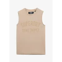 Superdry Sport Luxe Fitted ärmelloses T-shirt