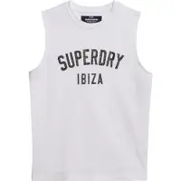 Superdry Sport Luxe Fitted ärmelloses T-shirt