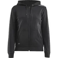 Craft Hoodie Community FZ Damen Black-L