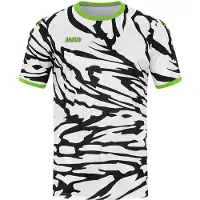 Jako Kinder Trikot Animal KA, Farbe:weiß/schwarz/neongrün, Größe:116
